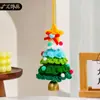 Decoraciones Navideñas Hilo Crochet Campanas Adornos Navideños Creativos Coloridos Adornos Colgantes para Puerta de Entrada Adornos Colgantes para Coche