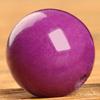 [Envío gratuito] Cuentas redondas de mica morada natural no optimizada, cuentas sueltas de taro morado, tesoro morado, pulsera individual DIY
