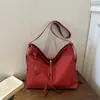 Bolsa Tote Versátil Vintage Texturizada Simples de Alto Valor, Grande Capacidade, Estilo Casual, Nova Moda Verão 2026