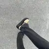 Chanclas de cuña estilo coreano con plataforma gruesa y pedrería para mujer, Novedad Verano 2026, Antideslizantes, que aumentan la altura, Sandalias para vacaciones en la playa