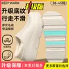 Zapatos gruesos, antideslizantes, cálidos para hombre, impermeables, forrados de felpa, con soporte para el talón, nuevo estilo 2026, soporte para el arco, zapatos de algodón convertibles para mujer, otoño e invierno