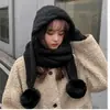 Gorro de punto Kawanishi para turismo con borla roja para mujer, otoño e invierno, viaje por el Día Nacional, sombrero de lana calado para pradera