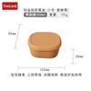 Pote de Silicone para Almoço Aquecimento no Micro-ondas com Tampa Trabalhador de Escritório Pote de Frutas para Almoço Caixa para Conservar Fresco Pote para Almoço na Geladeira Estudante