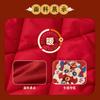 Colete Vermelho Infantil Doodle Colete de Ano Novo para Bebê de Inverno Quente de Inverno Roupa de Ano Novo para Meninos Roupa Infantil para Meninas