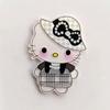 Adesivos Acrílicos Sanrio DIY Presilhas de Cabelo, Acessórios de Cabelo, Decorações para Capa de Celular, Acessórios, Bolsas Estilo Ip, Acessórios de Cabelo Versáteis
