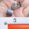 Gancho Haste de Liga de Alumínio Diâmetro 1.4 Tampa Gancho Cabide Parada Conector Gancho para Acessórios de Rolo de Pintura Fivela Tampa Gancho