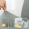 Fábrica de Origen Falda Corta de Polar Funda para Silla Funda para Silla Textil para el Hogar Elástica Antideslizante Funda para Silla
