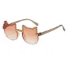 Nuevas Gafas de Sol Transfronterizas para Niños y Niñas, Gafas de Sol Cool de Dibujos Animados, Gafas de Sol de Color Lindas y Súper Lindas para Bebés