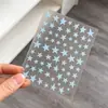 Pegatinas para Uñas Pentagrama de Dopamina, Tendencia Popular de Internet, Dulce y Genial Sencillo Ins Estrella Irregular Decoración de Uñas