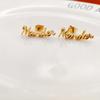 Brincos Criativos de Aço Inoxidável DIY com Letras Inglesas Mais Vendidos Transfronteiriços para Mulheres, Brincos Personalizados com Fotos e Amostras