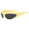 Nuevas Gafas de Sol de Moda Urbana Hip Hop Europea y Americana, Estilo de Celebridad de Internet, Mismo Estilo, Personalidad, Estilo Punk, Y2K Futuristas