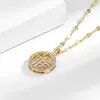 Collar de la Fortuna con Diamantes Brillantes para Mujer, Cadena para la Clavícula, Nuevo Modelo 2022, Diseño de Nicho de Lujo Ligero, Accesorio de Alta Gama para Primavera y Verano