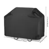 Funda Exterior para Barbacoa Tela Oxford 210D Recubierta de Plata Protege del Sol, Polvo e Impermeable Cubierta Protectora Universal Negra para Parrilla de Barbacoa de Exterior
