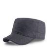 Yuge otoño e invierno nuevo color sólido cálido lana gorra militar hombres y mujeres más terciopelo Corea exterior gorra plana fábrica venta al por mayor