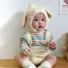 Chapéus de Bebê São Fofos e Super Fofos, Chapéus para Recém-Nascidos, Chapéus de Outono e Inverno para Meninos, Crianças e Cachorros, 0-1-2-3 Anos