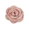 Camelia de borde quemado de 6 cm, accesorios de joyería para niños de 8 cm, broche de flor de rosa con borde tostado hecho a mano, ramillete de lunares