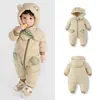Mono de Plumón para Bebé Clase a, Ropa de Bebé, Ropa de Invierno, Ropa Exterior de Estilo Nuevo para Niños y Niñas, Estilo Grueso
