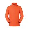 Jaqueta corta-vento casual de primavera e outono feita sob medida com gola alta, jaqueta acolchoada para jovens, jaqueta corta-vento com zíper e logotipo estampado