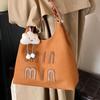 Bolsa de Gran Capacidad de Gama Alta 2026 Otoño e Invierno Nuevo Bolso de Hombro para Mujer Bolso Tote Retro Mate Transfronterizo para Viajes