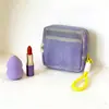 Bolsa de Tofu de Malla Cosmética Portátil de Gran Capacidad Bolsa de Almacenamiento para Artículos de Tocador de Viaje Multiusos Bolsa de Almacenamiento