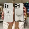 Funda magnética de color resistente a caídas de cuatro esquinas estilo INS adecuada para la funda del teléfono móvil Apple 15PROMAX iPhone11 resistente a caídas