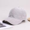 Gorra de Béisbol Placa Ligera para Mujer Otoño e Invierno Engrosada Cálida Color Sólido Gorra de Pana Estilo Coreano Versátil Muestra la Cara Sombrero Pequeño