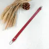 Bolsa de mão curta requintada com alça de mão pequena para transporte com cordão para capa de celular