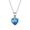 Colección de Collares Universales de Plata S925 Más Vendidos, Cadena para Clavícula de Alto Grado Estilo Coreano Completamente Incrustada con Diamantes, Venta al por Mayor para Transmisiones en Vivo