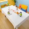 Toalha de Mesa de PVC Dopamine Impermeável e à Prova de Óleo, Não Lavável, Novo Modelo 2026, Design de Desenho Animado de Alta Qualidade, Retangular Resistente ao Calor