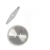 Lâmina de Cortador de Grama a Bateria de Lítio, Lâmina Especial Espessada com Dentes de Liga, Acessórios para Roçadeira, Lâmina de Serra Circular Reta de Aço Manganês