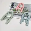 Perchero Plegable Multifuncional para Ropa de Viaje y Uso en Casa, Gancho para Secar Ropa, Perchero para Dormitorio de Estudiantes, Plegable y Fácil de Guardar