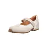 Bailarina Deportiva Aumenta-Altura Patchwork de Ante de Vaca Mary Jane Otoño 2026 Cuña de Tacón Medio Cuero Genuino Zapatos Casuales para Mujer