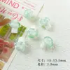 [creme de bolo] contas de vidro de cogumelo contas soltas contas feitas à mão pulseira colar DIY acessórios de joias materiais