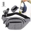 Riñonera para Hombre y Mujer, Multifuncional de Gran Capacidad Repelente al Agua para Cajero Negocios Bandolera, Resistente al Desgaste Deportes al Aire Libre Cartera para Teléfono Móvil