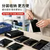 Atacado direto da fonte do fabricante: Sacos pretos longos selados de PE, anti-espiada, sacos auto-selantes espessados, embalagem de armazenamento de privacidade à prova de luz