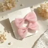 Pinza para el pelo bordada a mano estilo coreano para flequillo, pinza para el pelo de bebé linda estilo bosque, pinza simple para el pelo de bebé, accesorio para el pelo de niña, adorno para el pelo de niños