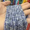 Contas redondas de olho de tigre amarelo, corte reto, 2*3mm, contas soltas para acessórios de joias DIY, contas para pulseira, contas espaçadoras, produtos semiacabados atacado