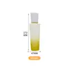 Tarro de crema de 30g/50g, botella al vacío de alta gama de 120ml para loción, material de empaque para cuidado de la piel, material de empaque tipo dispensador para esencia