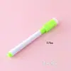 Plumón Blanco Borrable Base Agua Graffiti Infantil Pincel Pequeño de Pintura Color Magnético Succión Marcador No Deja Marca Juego Venta al por Mayor