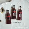 Garrafa de LEITE garrafa de simulação diy resina acessórios para alimentos xícara de café meia garrafa de refrigerante