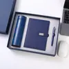 Set de Cuaderno A5 y Termo Transfronterizo con Logo Personalizado, Caja de Regalo de Empresa para Oficina