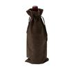 Bolsa de lino para botella de vino transfronteriza bolsa de tela de lino imitación lino Champagne vino a prueba de polvo almacenamiento cordón bolsa de producto cata a ciegas de vino