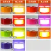 Correas Reflectantes Universales para Piernas de Bicicleta, Tiras Reflectantes Extendidas para Ciclismo, Correr de Noche al Aire Libre y Bandas Reflectantes