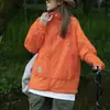 Verano Nuevo Ropa de Trabajo para Mujer Sudadera con Capucha Grande Bolsillo con Cremallera Protección Solar Ropa de Correr Chaqueta Holgada Casual Moderna