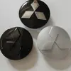Adecuado para Tapas de Rueda Mitsubishi para Lancer, Outlander, Pajero, Eclipse Cross, Black Diamond y Challenger Tapas Centrales para Neumáticos de Coche