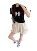 Shorts Florales Blancos para Mujer, Atuendo de Principios de Verano 2026, Pantalones de Calabaza de Cintura Alta, Pantalones Linterna Adelgazantes, Pantalones Falda Amplios Holgados