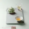 Conjunto de chá Kung Fu de melancia temático de gato criativo estilo chinês Ichiyo Kishimatsu, utensílios de chá de alta qualidade, um presente luxuoso para seu melhor amigo durante as festas