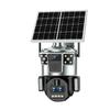 Cámara solar de monitoreo para el hogar 4G con magnificación variable 10x, visión nocturna HD