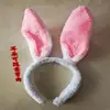 Cosplay de Páscoa Animal de Performance Orelhas de Coelho Grampo de Cabelo Faixa de Cabeça Orelhas de Coelho Rabo Gravata Borboleta Conjunto de Três Peças