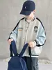 Chaqueta de béisbol para niños 2026 nuevo modelo ropa de otoño para niños chaqueta elegante versátil guapa estilo coreano para niños pequeños
